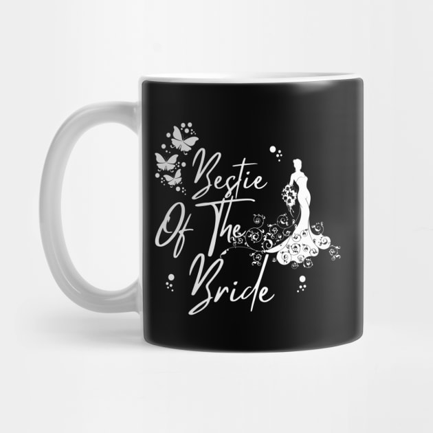 Bestie Of The Bride, Wedding Best Friend Gift by JustBeSatisfied